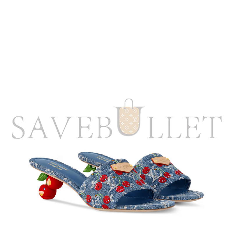 LOUIS VUITTON MURAKAMI LV X TM LILY MULE 1AHLTT LOUIS VUITTON MURAKAMI LV X TM LILY MULE 1AHLTT